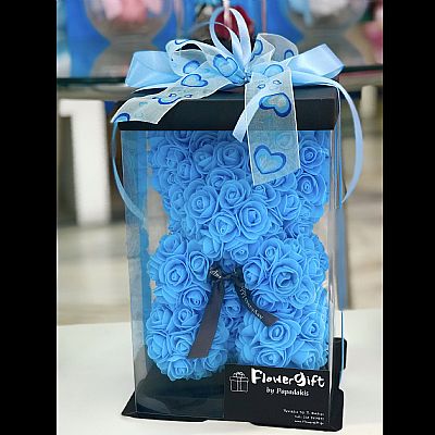 Αρκουδάκι απο Τριαντάφυλλα - Rose bear