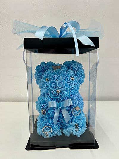 Αρκουδάκι από τριαντάφυλλα - King Rose Bear