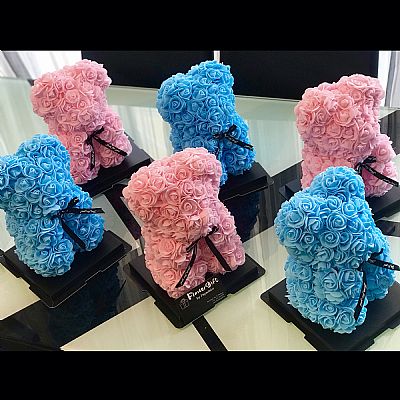 Αρκουδάκι από τριαντάφυλλα - Rose Bear